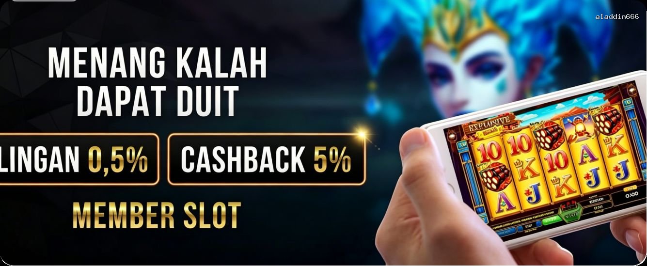 Main aladdin666berkahspinapk Menang Jackpot Besar